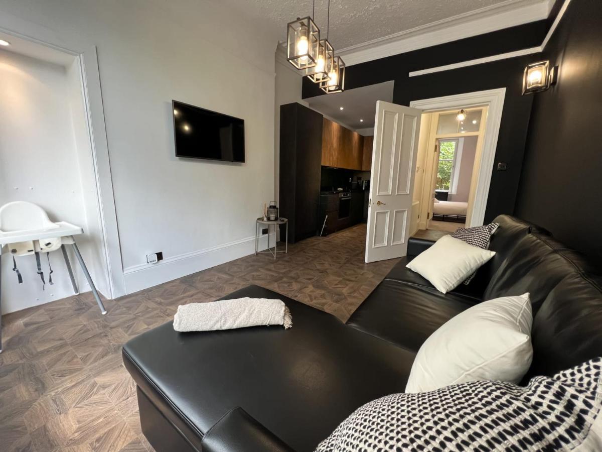 Modern 1Br West End Flat Apartman Glasgow Kültér fotó